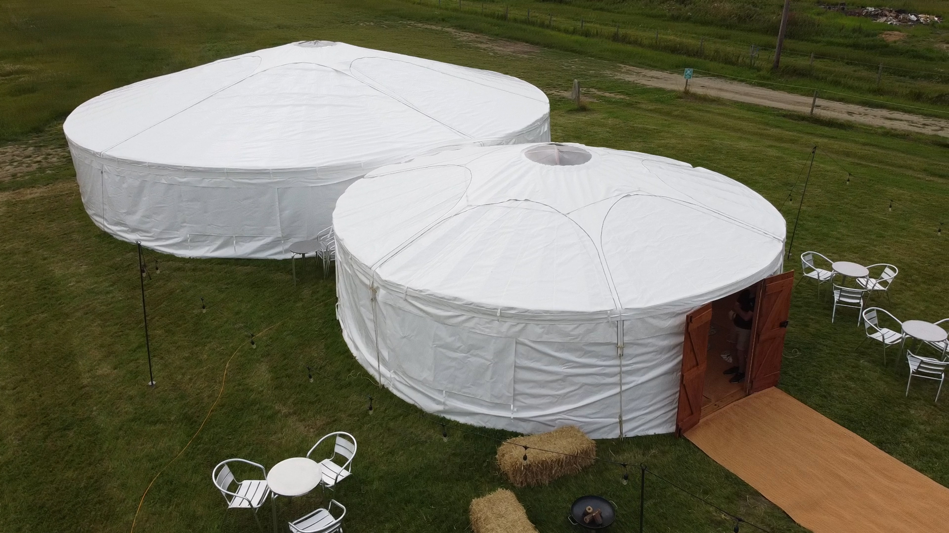 Combined Yurts