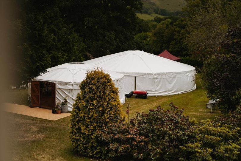 Combination of 40' and 24' Yurt