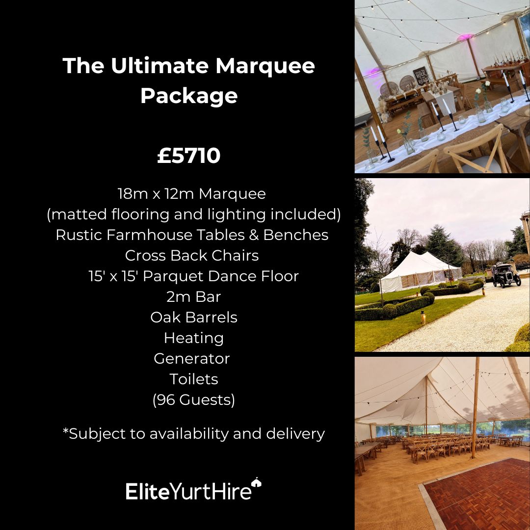 The Ultimate Marquee Package